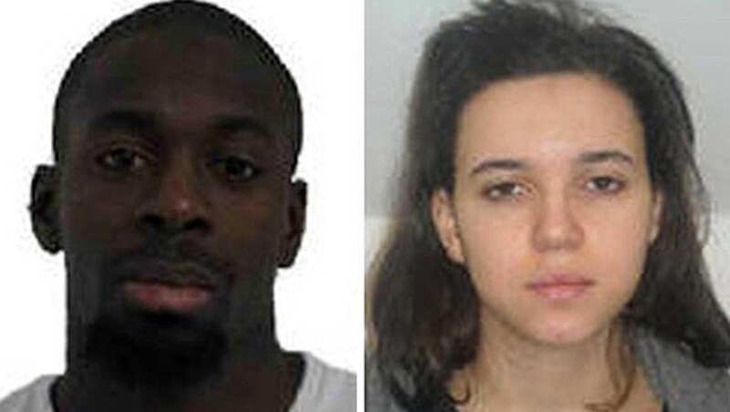 Amedy Coulibaly (32) stand auf der Fahndungsliste, nach Hayat Boumeddiene (26) wird noch gesucht. (Bild: APA/EPA/FRENCH POLICE /HANDOUT)