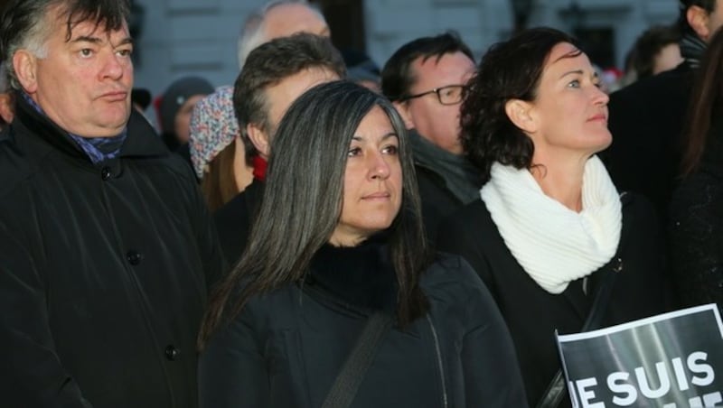 Maria Vassilakou (li.) und Eva Glawischnig (Bild: Peter Tomschi)