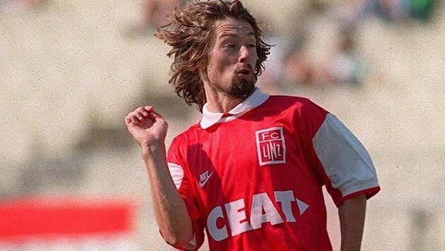 Erik Mykland: Die Abrissbirne fegte 1996-1997 für den FC Linz durch die Liga. Ging dann ins Ausland. (Bild: APA/TECHT H.)