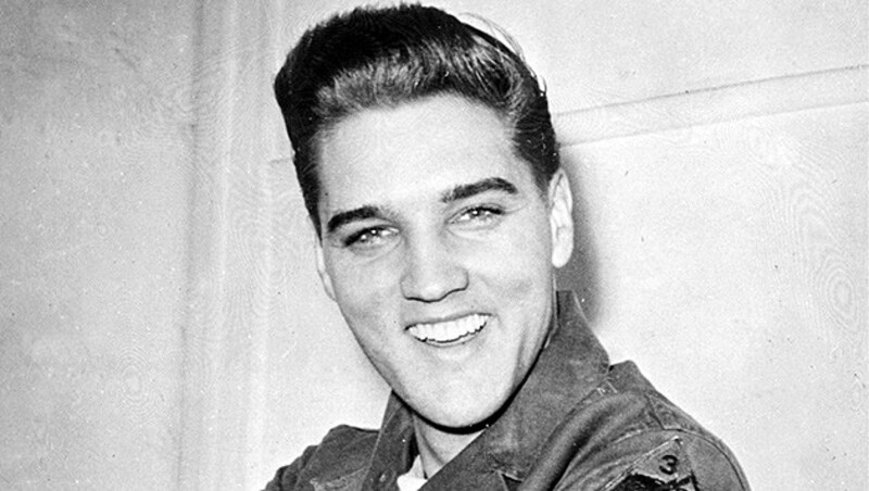 Das Foto von Elvis wurde am 14. Februar 1960 aufgenommen. (Bild: EPA/picturedesk.com)