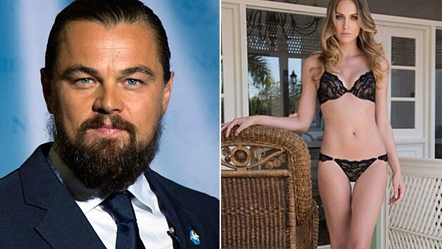Leonardo DiCaprio soll mit Model Eliza Joenck liiert sein. (Bild: APA/EPA/JASON SZENES, instagram.com/elizajoenck)