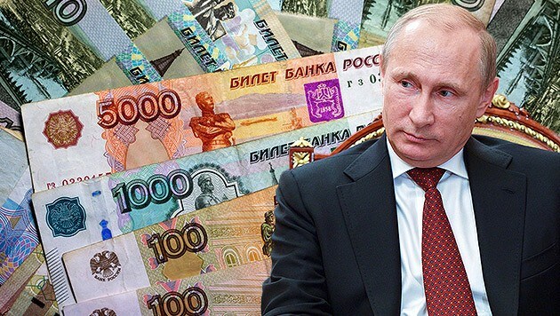 Putin-nahe Oligarchen sind der EU ein Dorn im Auge. (Bild: AP, APA/EPA/JENS BUETTNER, krone.at-Grafik)