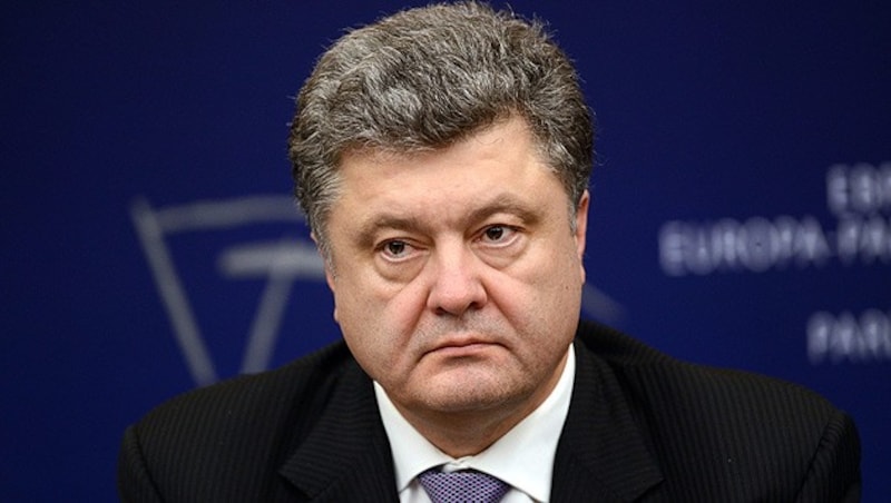 Der ukrainische Präsident Petro Poroschenko (Bild: APA/EPA/PATRICK SEEGER)