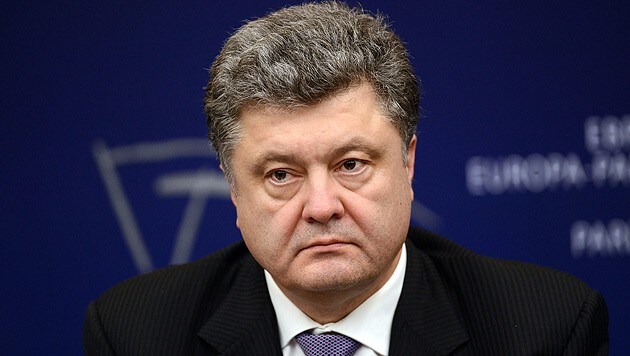 Der ukrainische Präsident Petro Poroschenko (Bild: APA/EPA/PATRICK SEEGER)