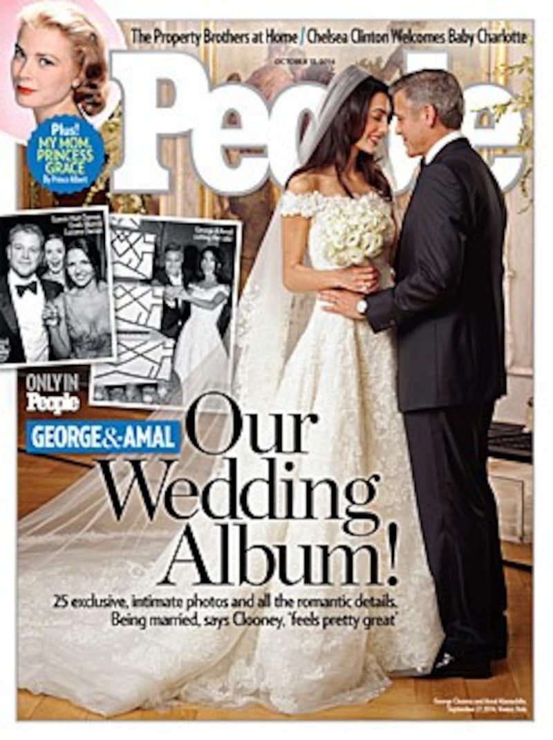 Es war die Hochzeit des Jahres: Ende September heiratete George Clooney seine Amal Alamuddin. (Bild: People)