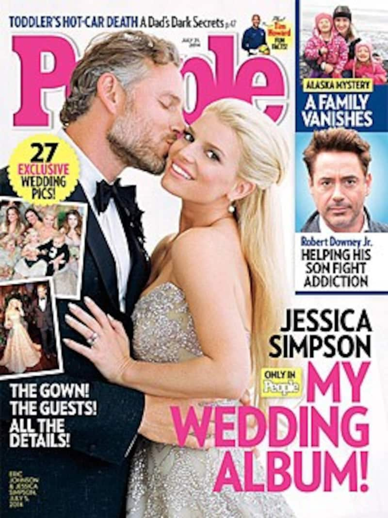 Mitte Juli heirateten auch Jessica Simpson und Eric Johnson. (Bild: People)