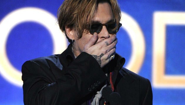 Johnny Depp hat ein Alkoholproblem (Bild: AP)