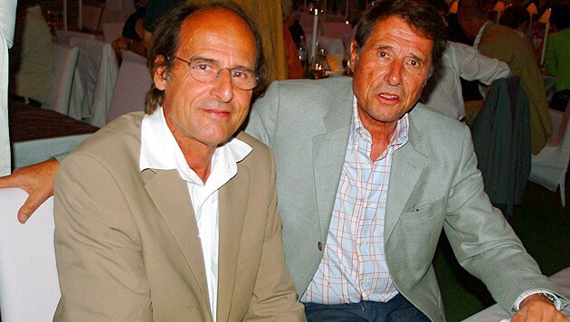 Udo Jürgens mit seinem Bruder Manfred Bockelmann (Bild: Evelyn Hronek)