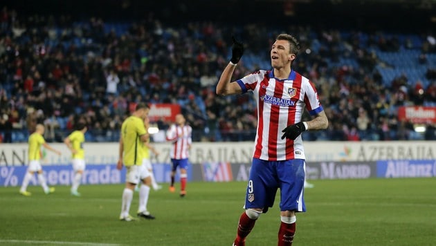 Atletico-Stürmer Mario Mandzukic (Bild: AP)