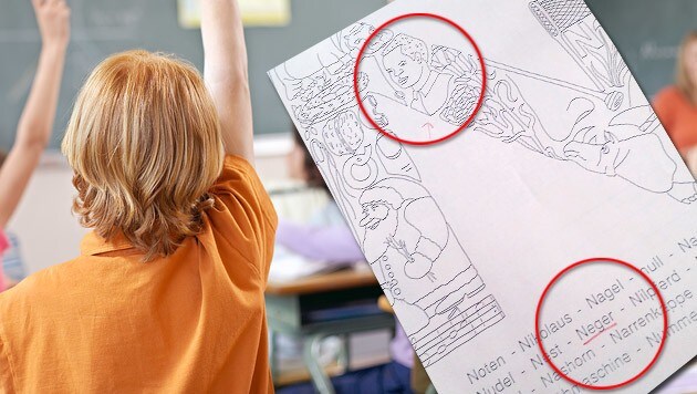 Dieses Übungsblatt bekam ein Sechsjähriger als Hausaufgabe mit. (Bild: thinkstockphotos.de, Privat)