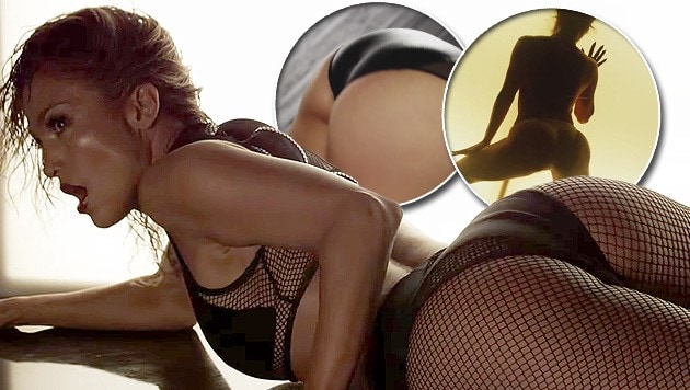 Jennifer Lopez rekelt im "Booty"-Video ihren Po. (Bild: YouTube.com/Jennifer Lopez)
