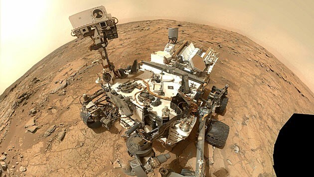 Ein Selbstporträt des Rovers "Curiosity" (Bild: NASA/JPL/MSSS/Marco Di Lorenzo/Ken Kremer)