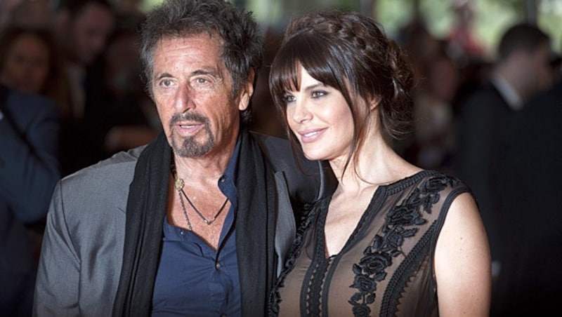Al Pacino und seine Freundin Lucila Solá (Bild: APA/EPA/WILL OLIVER)