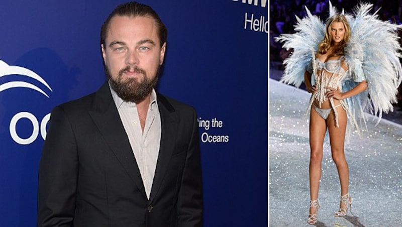 Nach dem Liebes-Aus mit Toni Garrn ließ es Leonardo DiCaprio ordentlich krachen. (Bild: AFP, JASON SZENES/EPA/picturedesk.com)