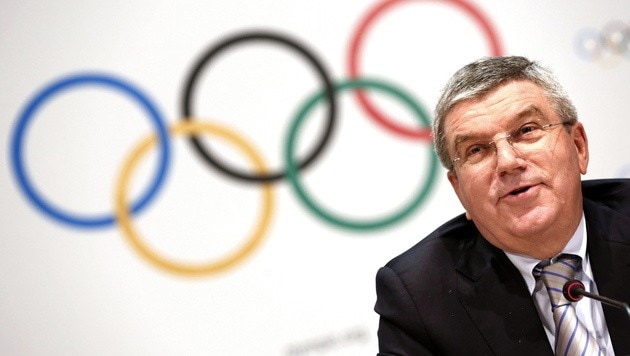 IOC-Präsident Thomas Bach (Bild: APA/EPA/SEBASTIEN NOGIER)