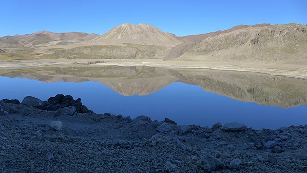 Die Laguna del Maule in den chilenischen Anden (Bild: David Tennenbaum, University of Winsconsin-Madison)