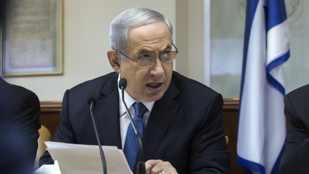 Israels Premierminister Benjamin Netanyahu (Bild: AP)