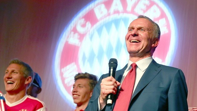 Bayern-Boss Karl-Heinz Rummenigge (Bild: APA/EPA/ALEXANDER HASSENSTEIN)