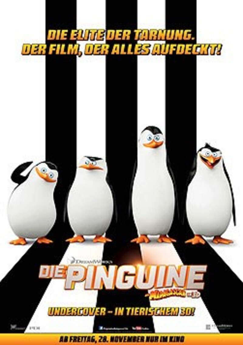 Filmplakat zu "Die Pinguine aus Madagascar" (Bild: Centfox)