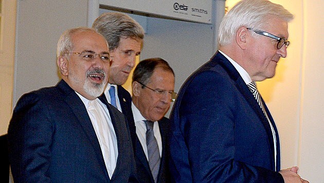 Kerry, Lawrow und Co. standen in den vergangenen Tagen in Wien im Fokus der internationalen Medien. (Bild: APA/ROLAND SCHLAGER)