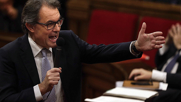 Artur Mas (Bild: APA/EPA/Alberto Estevez)