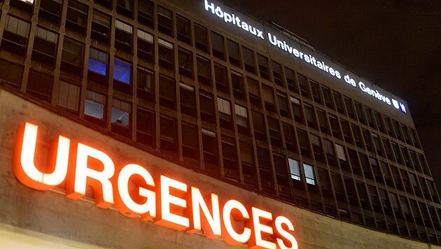 In diesem Krankenhaus in Genf wird der Kubaner behandelt. (Bild: APA/EPA/LAURENT GILLIERON)