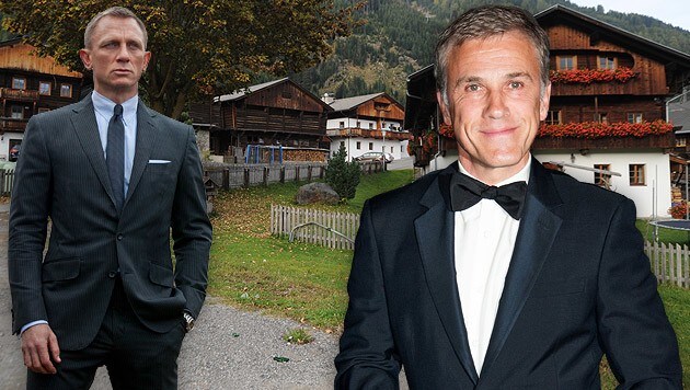Im Dezember starten die Bond-Dreharbeiten in Osttirol. Mit Christoph Waltz? (Bild: AP, AFP, Martina Holzer)