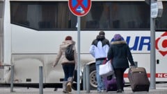 Migrantinnen und ein Migrant in Deutschland