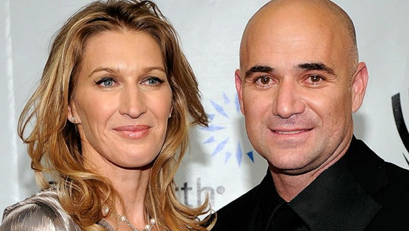 Steffi Graf und Andre Agassi sind seit Jahren glücklich verheiratet. (Bild: AFP)