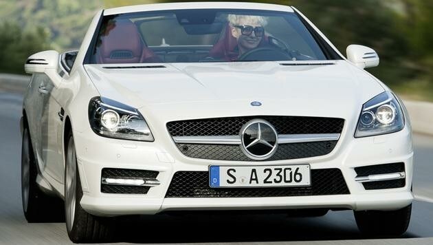 Der Mercedes SLK ist beim TÜV besonders positiv aufgefallen (Bild: Daimler)