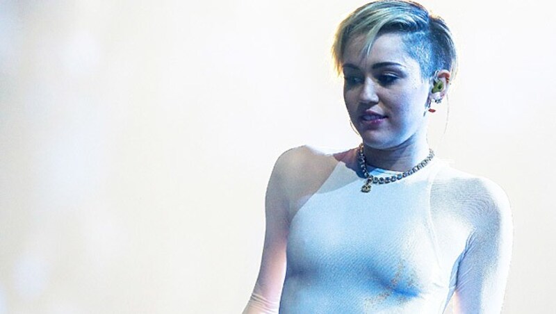 Miley Cyrus behauptet, ein Geist habe ihr beim Duschen zugeschaut. (Bild: AFP)