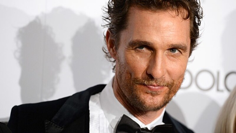 Matthew McConaughey teilte angeblich mit dem Geist einer alten Frau sein Heim. (Bild: Jordan Strauss/Invision/AP)