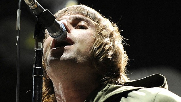 Sänger Liam Gallagher während eines Auftritts beim "Frequency" 2011 in St. Pölten (Bild: APA/Herbert P. Oczeret)