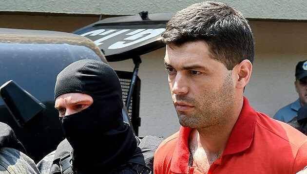 Tiago Gomes da Rocha bei seiner Verhaftung (Bild: AFP)