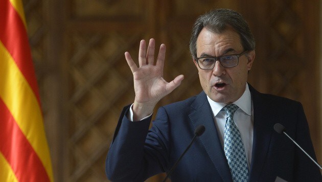 Artus Mas, Ministerpräsident der katalanischen Regionalregierung (Bild: AP)
