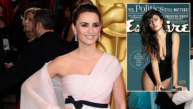 Penelope Cruz wurde vom "Esquire" zur "Sexiest Woman Alive" gekürt. (Bild: APA/EPA/PAUL BUCK, AP)