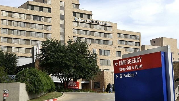 Das Presbyterian-Krankenhaus in Dallas hat nun einen weiteren Ebola-Erkrankten isoliert. (Bild: AP)