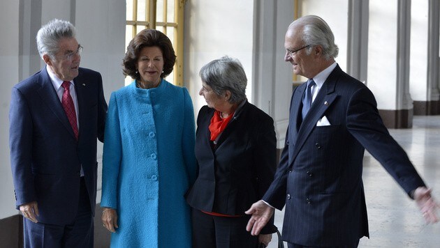 Bundespräsident Heinz Fischer zu Besuch in Schweden (Bild: APA/HARALD SCHNEIDER)