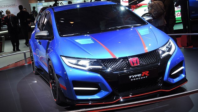 Honda verrät erst in Genf, wie viel Leistung der Civic Type R bekommt. (Bild: Stephan Schätzl)