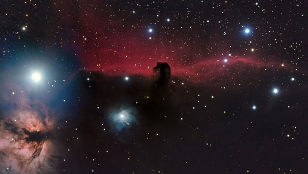 Das Siegerfoto in der Kategorie "Young Astronomy Photographer": Der Pferdekopfnebel (Bild: Royal Observatory Greenwich/Shishir & Shashank Dholakia)