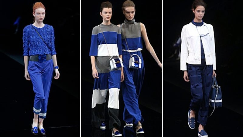 Emporio Armani (Bild: AP, APA/EPA/MATTEO BAZZI)