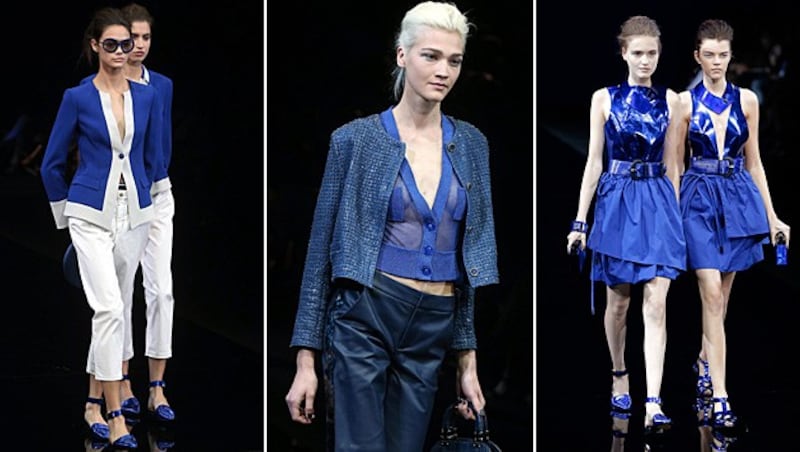 Emporio Armani (Bild: AP, APA/EPA/MATTEO BAZZI)