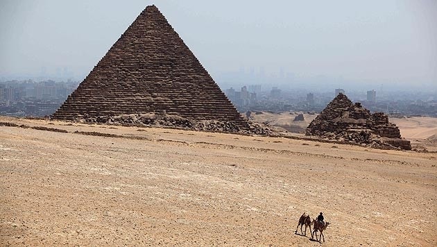 Die berühmte Cheops-Pyramide (Bild: AP)