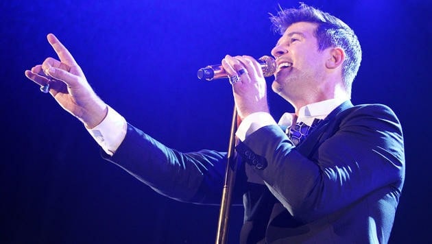 Robin Thicke sorgt für Aufregung (Bild: AFP)