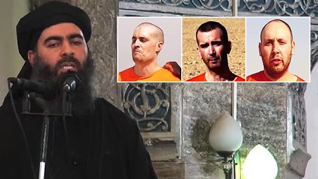 IS-Terrorchef Abu Bakr al-Baghdadi muss seine Führungsrolle im globalen Dschihadismus untermauern (Bild: APA/EPA/FURQAN MEDIA, AP, YouTube.com)