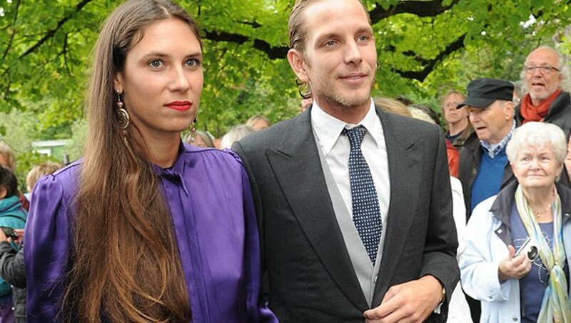 Andrea Casiraghi und seine Frau Tatiana Santo Domingo (Bild: APA/dpa)