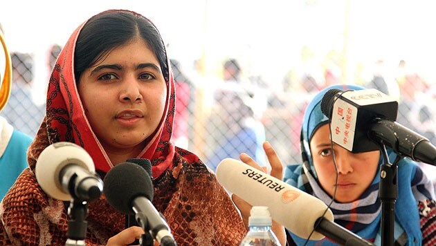 Malala Yousafzai ist nach ihrem Attentat eine noch größere Kämpferin für freie Bildung geworden. (Bild: APA/EPA/JAMAL NASRALLAH)