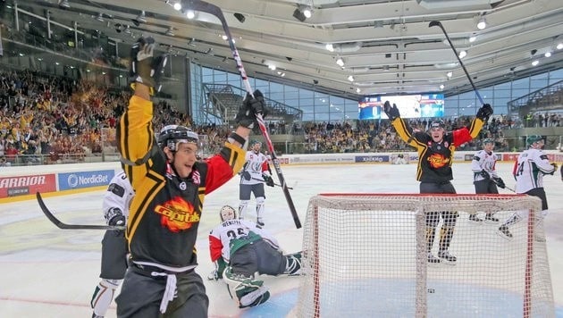 Die Vienna Capitals und Salzburg jagen Meister Bozen (Bild: Gerhard Gradwohl)