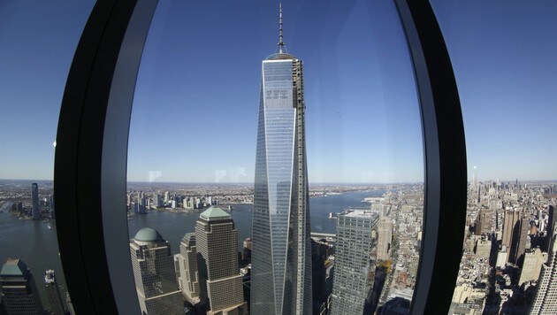 Der "Freedom Tower" wird künftig das höchste Gebäude der USA sein. (Bild: AP)