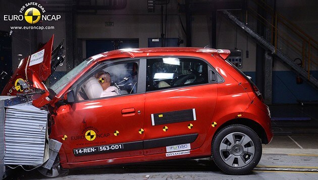 Renault Twingo - vier Sterne (Bild: Euro NCAP)